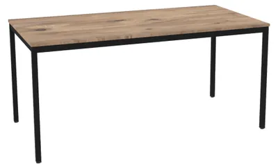 Productafbeelding van Povag Bureautafel - Computerbureau - 75x180x80 cm - Eettafel - Zwart/Atlantisch