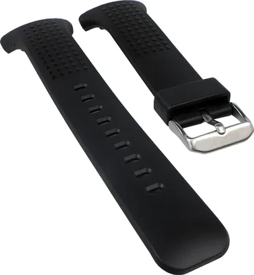 Produktbild von Calypso Uhrenarmband | Kunststoff schwarz mit Muster für Modell K5663
