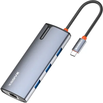 Xssive 6-in-1 USB-C-hubadapter - foto 1