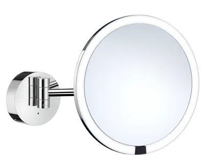 Produktbild von Smedbo OUTLINE - Kosmetikspiegel mit LED-Beleuchtung, Verchromt, X7, Wand FK487EP