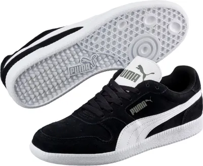 Produktbild von PUMA Icra Trainer Suede Sneaker black/white 38.5
