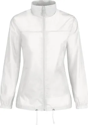 Produktbild von Windjacke für Damen - B&C SIROCCO/W - white - Größe 2XL