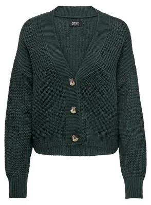 Produktbild von ONLY Kurze Strickjacke Langarm V-Ausschnitt Knitted Cardigan ONLCAROL Größe: XS
