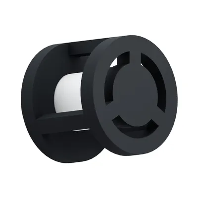 Produktbild von EGLO GISOLA, Wand-/Deckenbeleuchtung für den Außenbereich, Anthrazit, Kunststoff, IP44, I, Satin