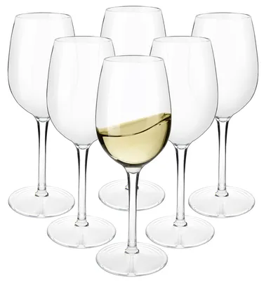 Image de Verres à vin rouges en Tritan, incassables, lot de 6