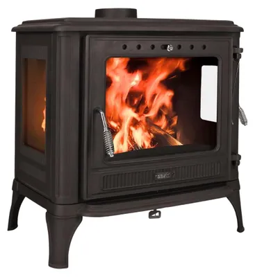 Produktbild von 365® Kaminofen Ferrox 75 Panorama Plus 10,5 kW Gusseisen A+