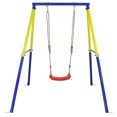 Produktbild von CCLIFE Schaukelgestell Outdoor bis 200 kg Schaukel mit Gestell Höhenverstellbare Kinder Schaukelgerüst Schaukelsitz Schaukelbrett für Garten