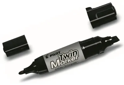 Zdjęcie produktu dla PILOT Permanent-Marker "Twin Marker Jumbo", schwarz