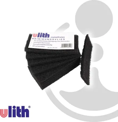 Produktbild von ULITH metallfreies Reinigungsvlies 60 x 130 mm zur Reinigung von Cu-Rohren- 10er-Pack