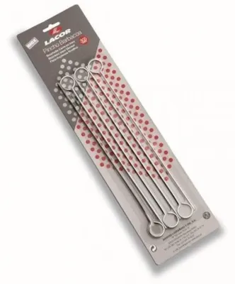 Fleischspieße Edelstahl 18/10 305 mm silber 1 Stück