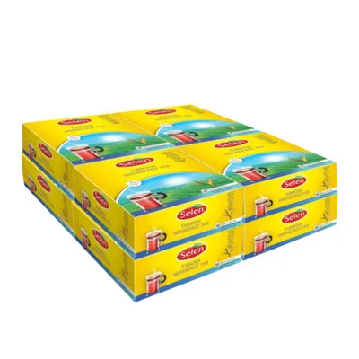 Obrázok produktu pre SELEN Turecký raňajkový čaj, 100 samostatne balených čajových vrecúšok - 8 balení