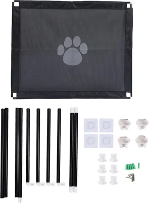 Immagine prodotto di Cancello per cani, schermo portatile per animali domestici, recinto di sicurezza per aree interne ed esterne