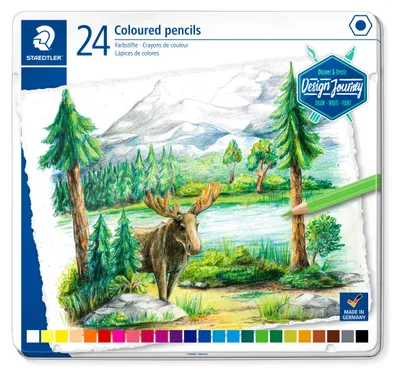 Produktbild von STAEDTLER Buntstift Design Journey 24er Metalletui