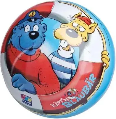 Produktbild von Käptn Blaubär Ball aufblasbar 23 cm Durchmesser