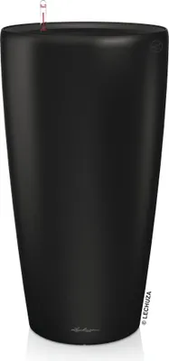 Obrázek produktu pro Lechuza Samozavlažovací květináč Rondo Premium 40 cm, matná černá
