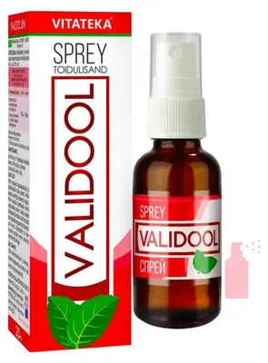 Obrázek produktu pro Validol sprej – doplněk stravy – 20 ml – Vitateka