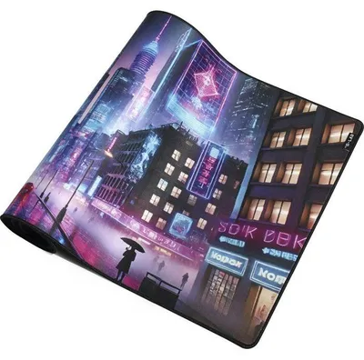 Obrázok produktu pre Herná podložka – THE G-LAB – XXL – 900x400x4 mm – Okraje prešitý