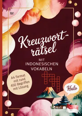 Produktbild von Kreuzworträtsel mit indonesischen Vokabeln