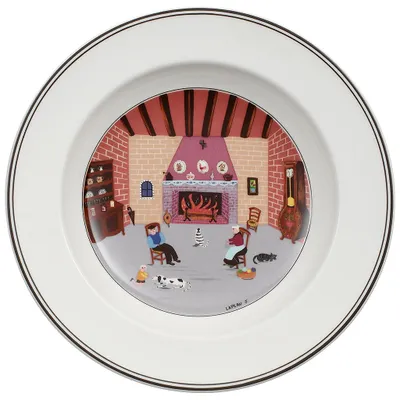 Image de Villeroy & Boch Design Naif Assiette à soupe Cheminée 21cm
