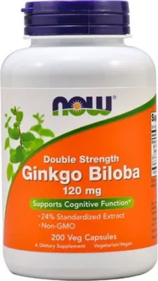 Zdjęcie produktu dla NOW Foods Suplementy diety Ginkgo Biloba, BI5023