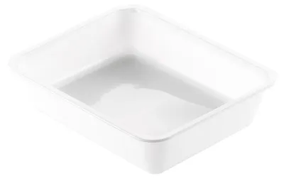 Produktbild von 270x DUNIFORM CPET-Schale 225 x 175 x 54 mm Weiß ungeteilt