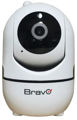 Obrázok produktu pre Bravo Nanà Pro – motorizovaná vnútorná IP kamera s WiFi, rozlíšením 1080p Full HD, 350° uhlom záberu, nočným videním a obojsmerným zvukom