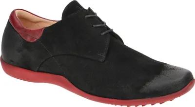 Obrázok produktu pre Think STONE pánske topánky - elegantné nízke topánky - šnurovacie topánky čierne NEW