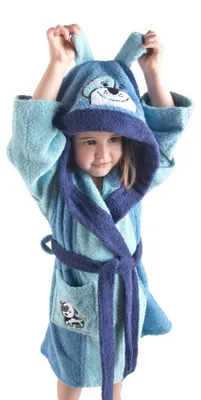 Produktbild von Top Towel - Bademantel Kinder Toby 100% Baumwolle | Weicher, Saugfähiger Frottee