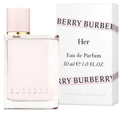 Obrázok produktu pre Burberry Her, Ženy, Letné, 30 ml, Nádoba na jedno použitie, Blackberry, Čierne ríbezle, Raspberry, Jazmín, Fialový