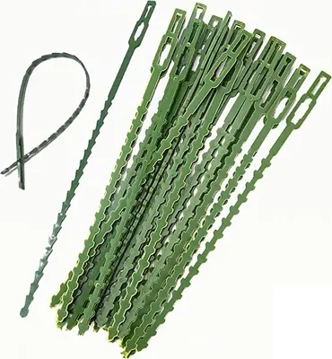 Immagine prodotto di INF Fascette stringicavo per piante rampicanti, confezione da 50 Verde