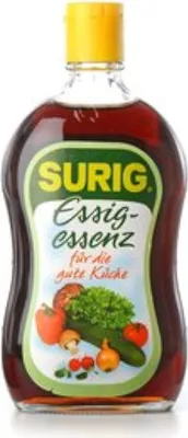 Produktbild von Surig Essigessenz 25 % dunkel 400g