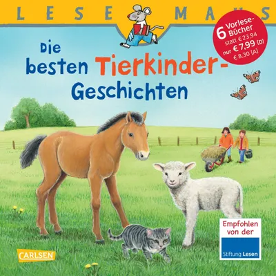 Produktbild von LESEMAUS Sonderbände: Die besten Tierkinder-Geschichten