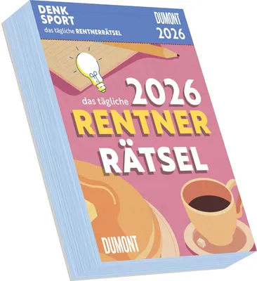 Produktbild von Rentnerrätsel 2026 - Tagesabreißkalender - 11,8x15,9