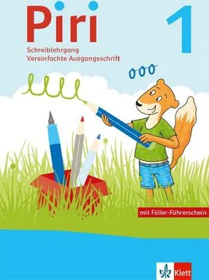 Produktbild von Piri 1. Schreiblehrgang in Vereinfachter Ausgangsschrift Klasse 1