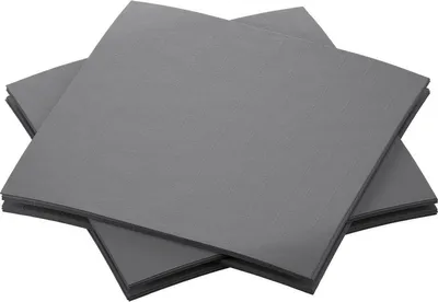 Produktbild von 16x -Dunisoft-Servietten 20 x 20 cm   granite grey | Packung (180 Stück)