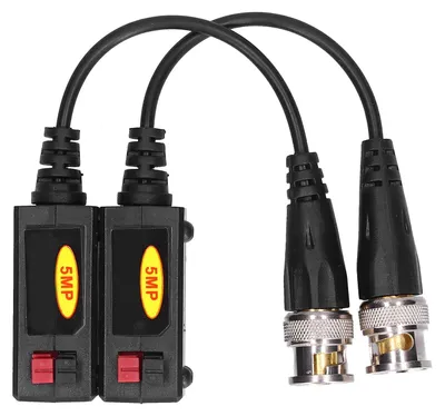 Zdjęcie produktu dla Transceiver z balunem, pojedynczy port, HD, łatwa instalacja, szeroka kompatybilność, Ethernet przez kabel koncentryczny do transmisji wideo