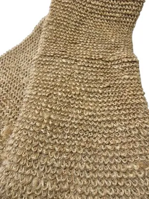 Produktbild von Natürlicher Jute Massagegürtel für Peeling, Waschen & Sauna, 56x10x1 cm