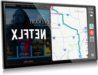 Produktbild von 9-Zoll Autoradio mit Touchscreen, kabellosem CarPlay und Android Auto, Multimedia-Player