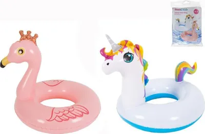 Zdjęcie produktu dla SUN CLUB Dmuchany pierścień 55 cm Flaming / Jednorożec