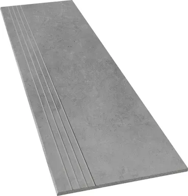 Produktbild von Treppenfliese Hometec Beton 30 x 120 cm anthrazit