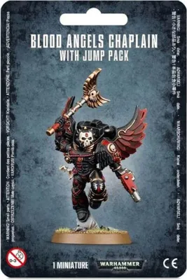 Produktbild von Warhammer 40.000 Blood Angels Chaplain with Jump Pack