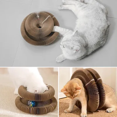 Produktbild von Interaktives Katzenspielzeug Karton Schaber Dauerhaft