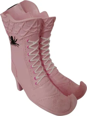 Produktbild von Atosa Hexenstiefel Aus Harz 16x16x10 Cm Rosa Kinder Rosa One Size