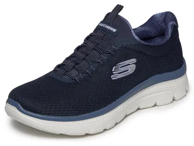 Produktbild von Skechers Damen Summits Plus Summer Haze Turnschuhe, Navy, 41 EU
