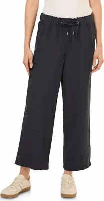 Produktbild von Cecil Damen Stoffhose mit weitem Bein, elastischem Bund und Kordelzug