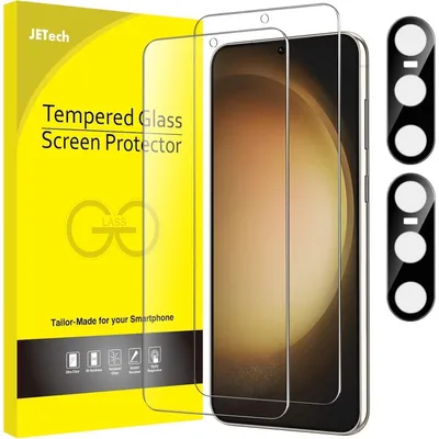 Produktbild von Schutzfolie für Samsung Galaxy S23 5G 6,1 Zoll mit Kameraschutz, 2 Stück