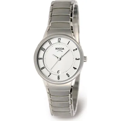 Produktbild von Boccia Uhr - Damenuhr Reintitan mit Saphirglas - 3158-01