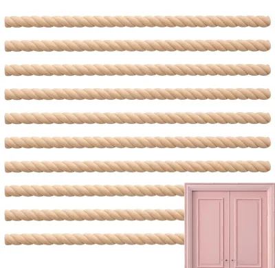 Productafbeelding van Set van 10 Houten Decoratieve Lijsten voor Meubelprojecten