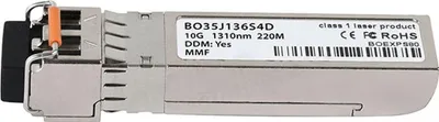Produktbild von BlueOptics SFP-10G-LRM-ZY, Faseroptik, 10000 Mbit/s, SFP+, LC, LRM, 220 m