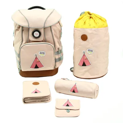 Produktbild von Lässig Schulranzen Set 5-tlg. Adventure Tipi